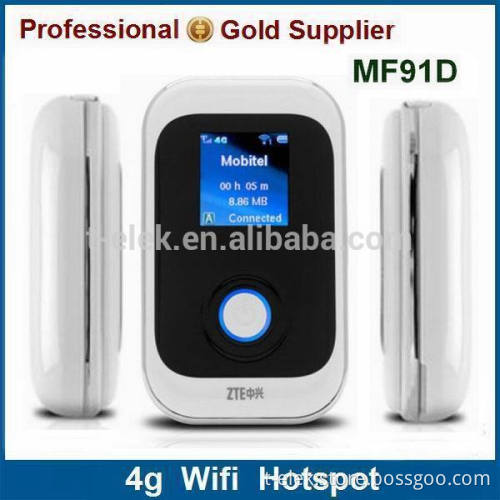 ZTE MF91D Qualcomm MDM9200 100mbps lte 4g mini mobile hostspot